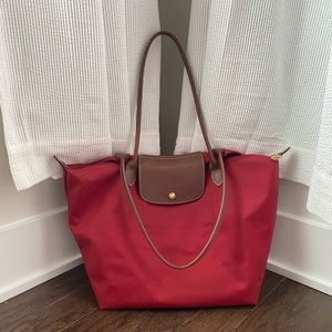 Red Longchamp Bag
